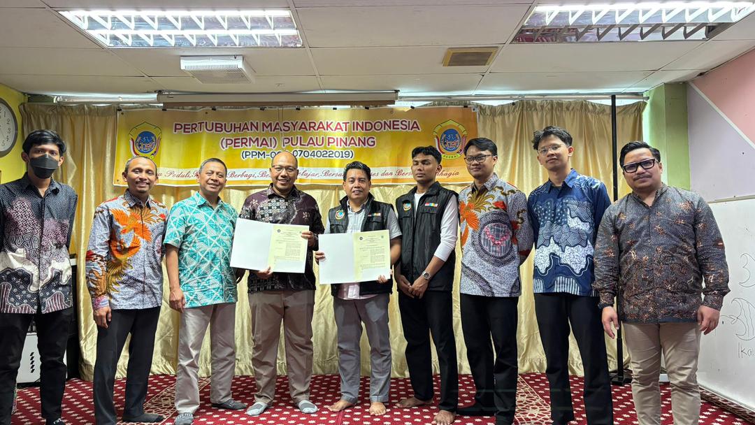 Perkuat Jejaring Internasional, PERMAI Penang Resmi Gandeng Universitas Muhammadiyah Malang (UMM) dalam Penandatanganan MoU