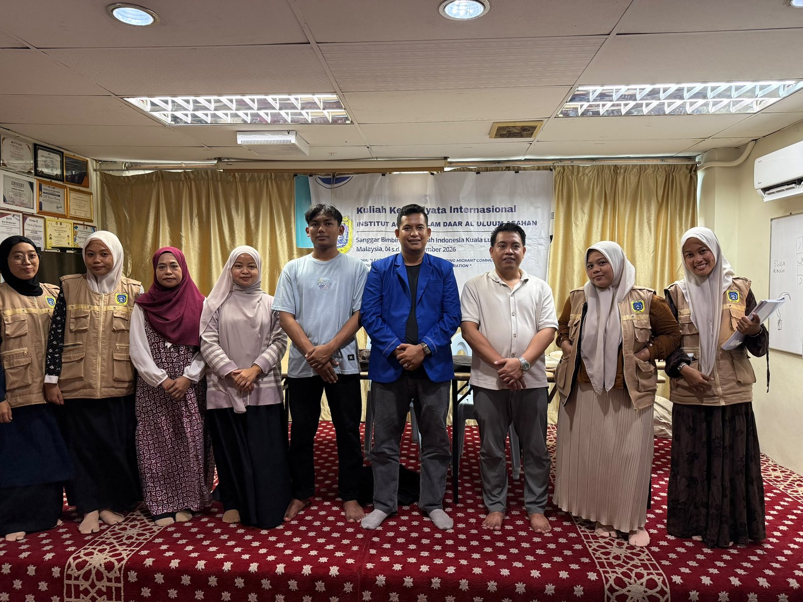 PERMAI Penang Sambut Mahasiswa KKN IAIDU Asahan untuk Mengabdi di Sanggar Bimbingan