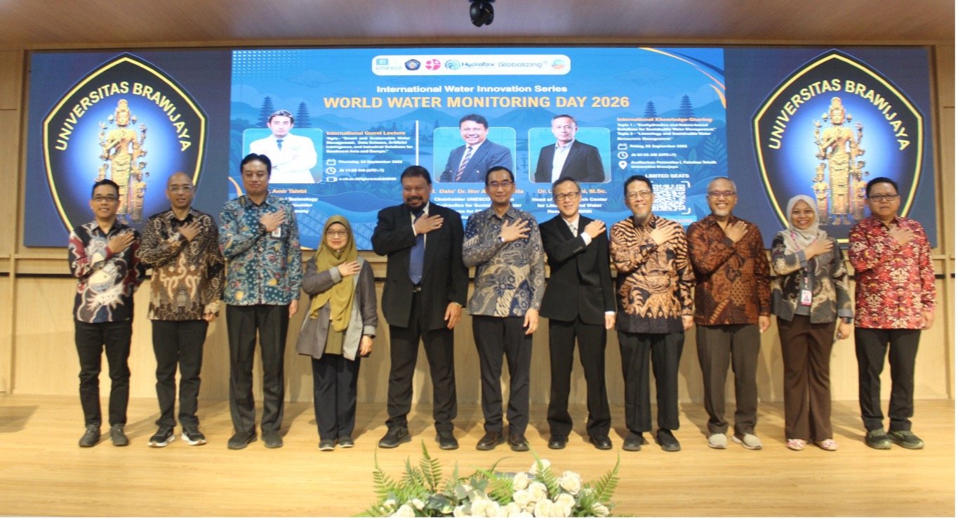 Universitas Brawijaya Strengthens Global Collaboration through World Water Monitoring Day 2026 to Advance Sustainable Water Management